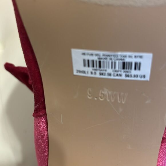 Torrid Elegant Pink Velvet Ankle Boots - Picture 4 of 7